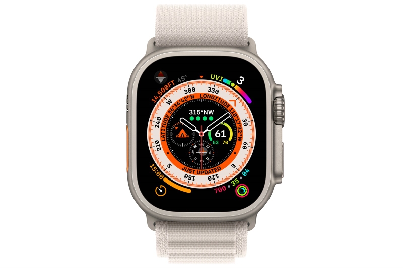 so sanh apple watch ultra va galaxy watch 5 pro ve man hinh