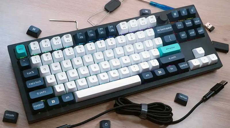 So sánh bàn phím mạch xuôi và mạch ngược - 05
