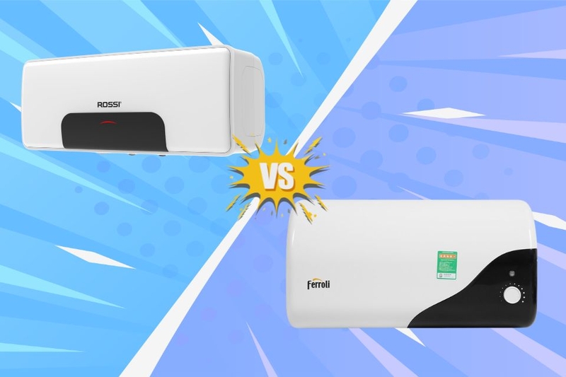So s&aacute;nh b&igrave;nh n&oacute;ng lạnh Rossi v&agrave; Ferroli (ảnh 1)