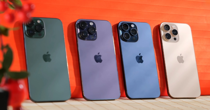 So sánh các dòng iPhone Pro Max - hình 1