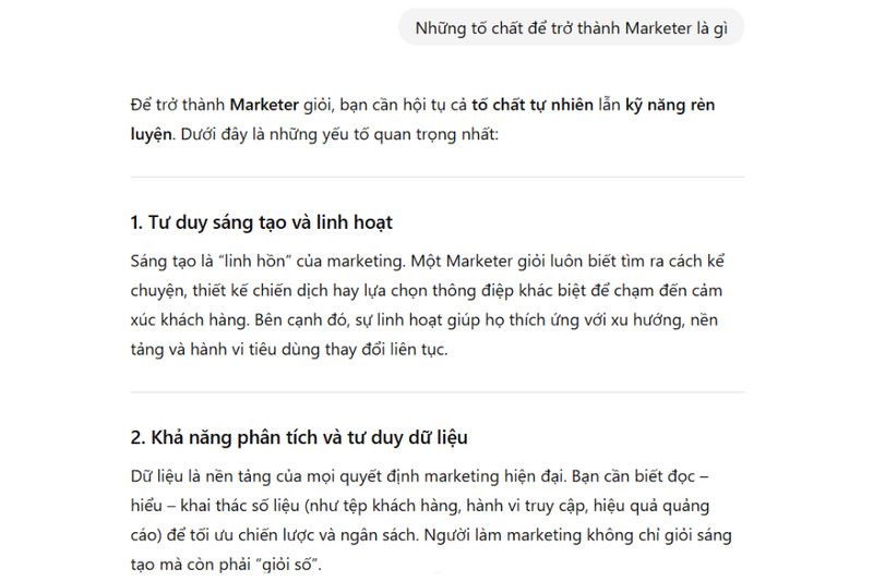 Khả năng sáng tạo và trình bày nội dung 1