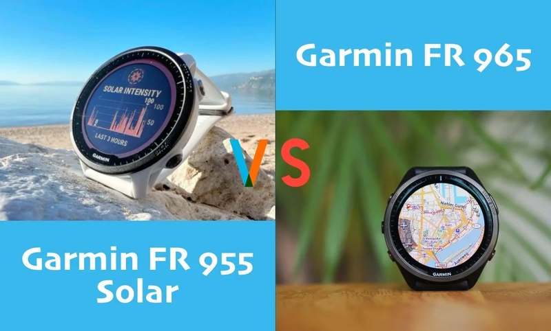 So sánh chi tiết Garmin Forerunner 965 và Garmin Forerunner 955 Solar 4