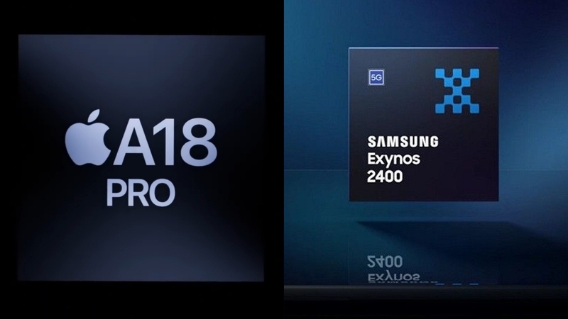 Chip A18 Pro của Apple được đánh giá ngang hàng so với Exynos 2400