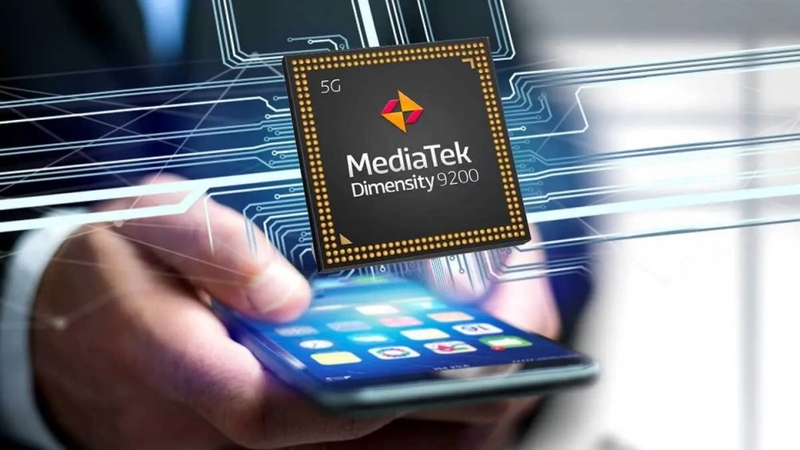 Chip MediaTek Dimensity 9200 5G được xây dựng dựa trên tiến trình 4nm