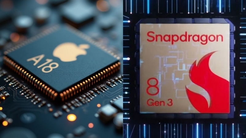 Cả chip A18 và Snapdragon 8 Gen 3 đều cho khả năng xử lý quay chụp tốt