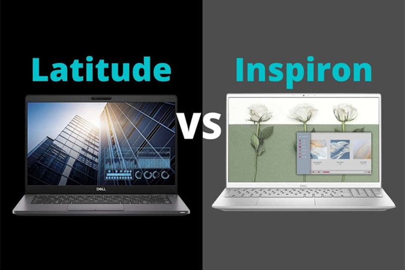 So sánh Dell Latitude và Inspiron 2