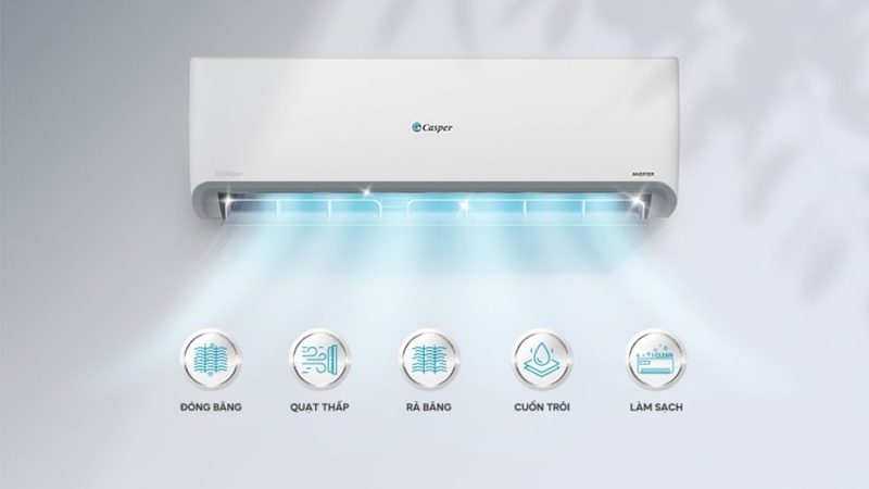 so sánh điều hòa casper ic và gc 2