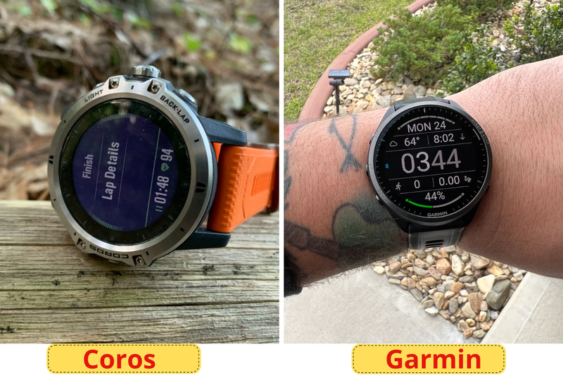 So sánh đồng hồ Coros và Garmin (ảnh 2)