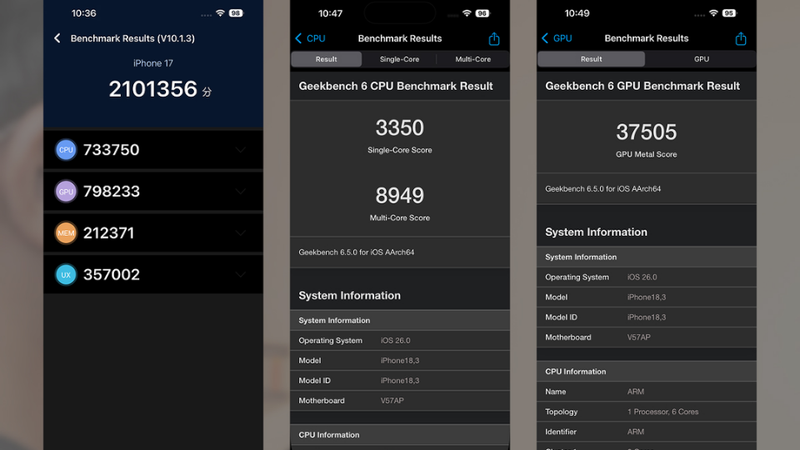 So sánh Exynos 2600 và Apple A19 3