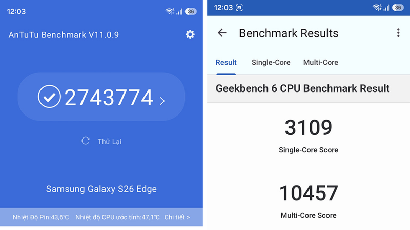 So sánh Exynos 2600 và Apple A19 4