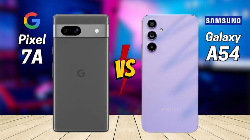 So sánh Galaxy A54 và Google Pixel 7a 1