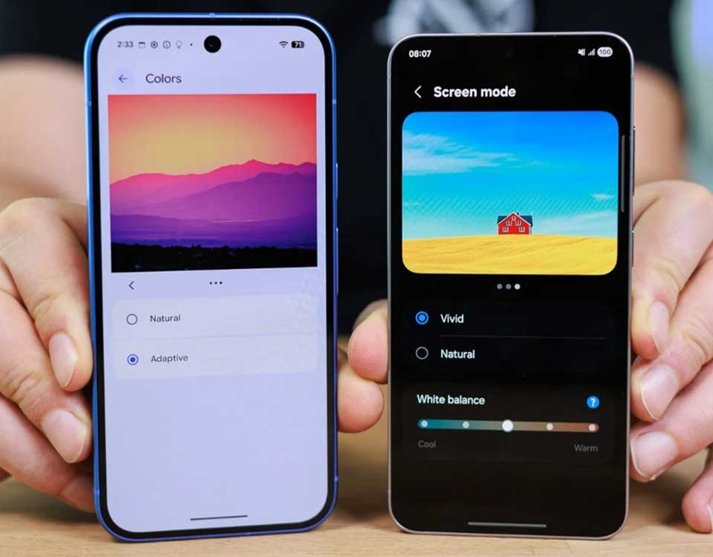 So sánh Galaxy S25 và Pixel 10 - 05