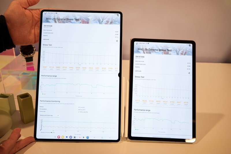So sánh Galaxy Tab S11 và Tab S11 Ultra 5