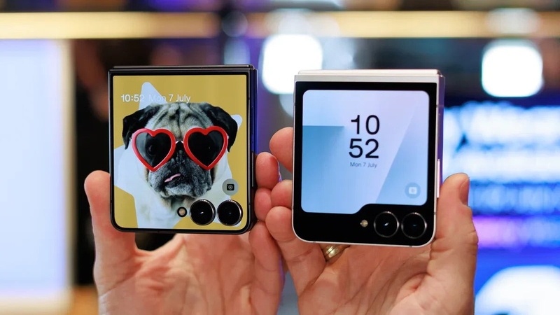 So sánh Galaxy Z Flip7 và Galaxy Z Flip6 3