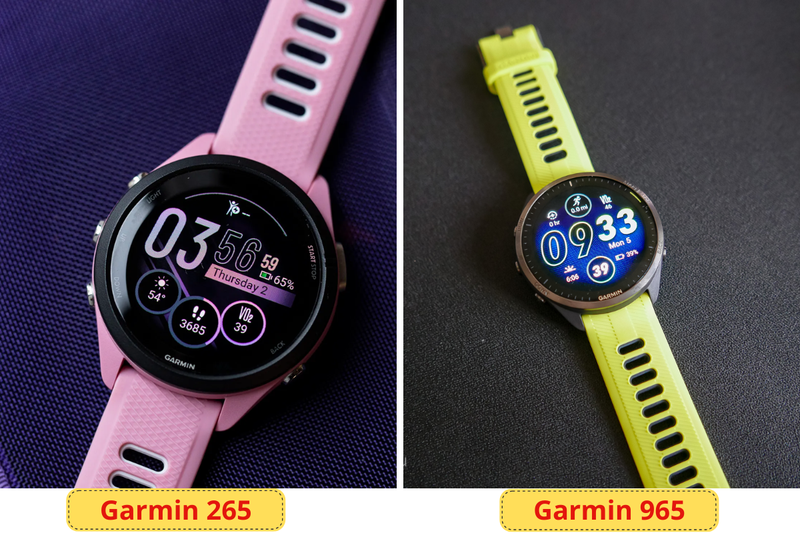 So sánh Garmin 265 và 965 (ảnh 6)