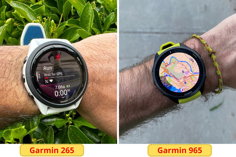 So sánh Garmin 265 và 965 (ảnh 7)