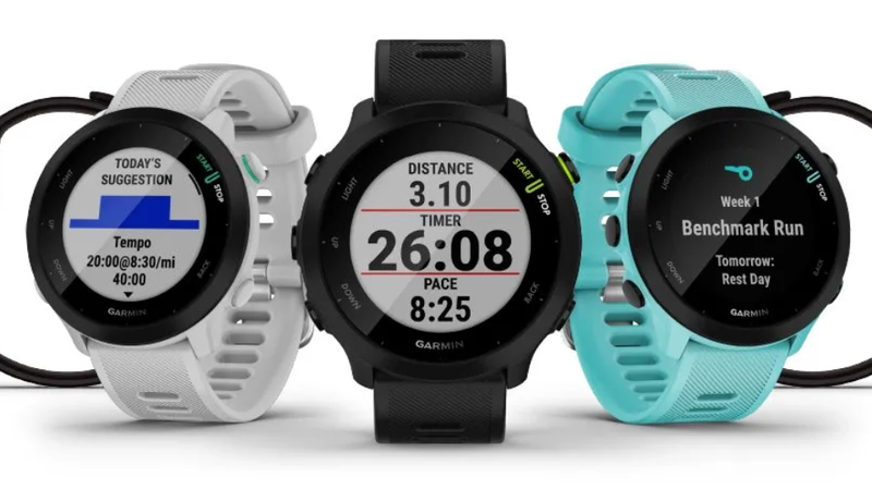 So sánh Garmin Forerunner 55 và 45 5