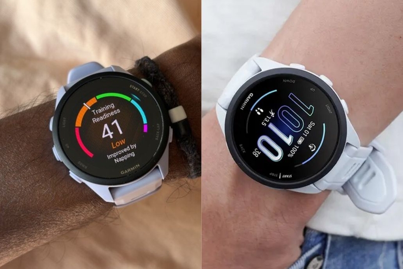 So sánh Garmin Forerunner 70 và 165 2