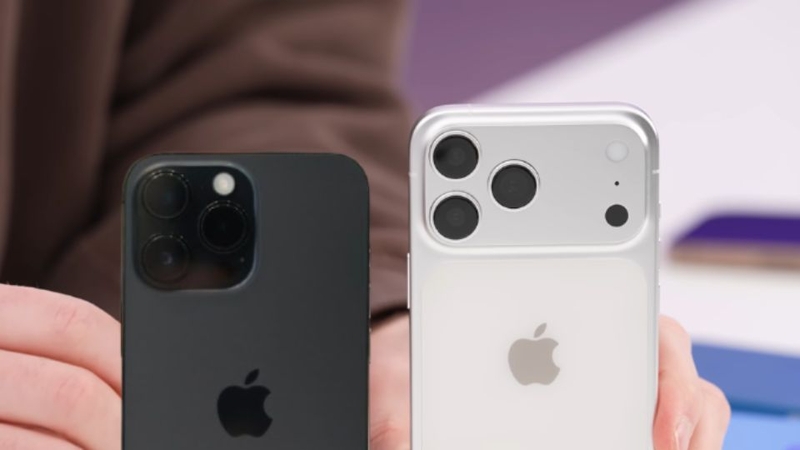 so sánh iPhone 17 Pro Max và 14 Pro Max 5