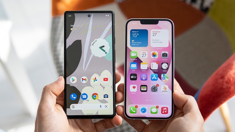 nen chon iphone 13 hay google pixel 6a