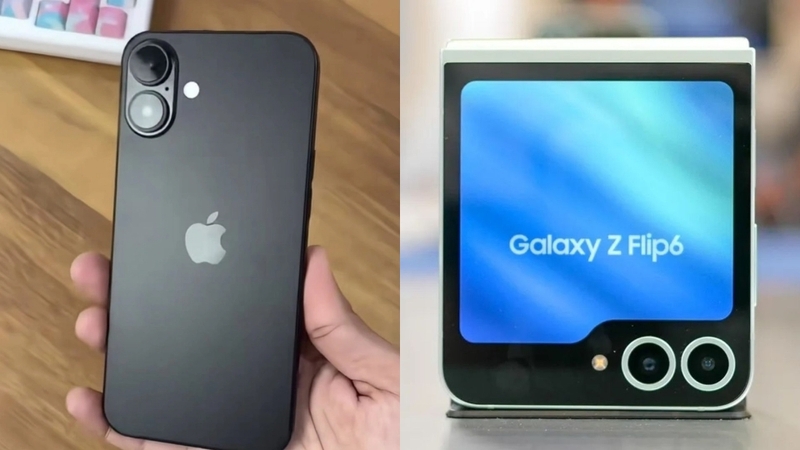 Samsung Z Flip 6 có dung lượng pin lớn hơn iPhone 16