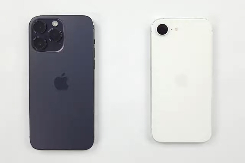 So sánh iPhone 16e và 14 Pro Max 1