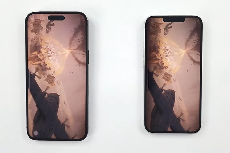 So sánh iPhone 16e và 14 Pro Max 5