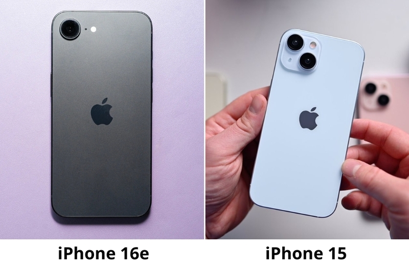 So sánh iPhone 16e và iPhone 15 chi tiết Có những nâng cấp gì?