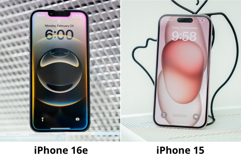 So sánh iPhone 16e và iPhone 15 chi tiết Có những nâng cấp gì?