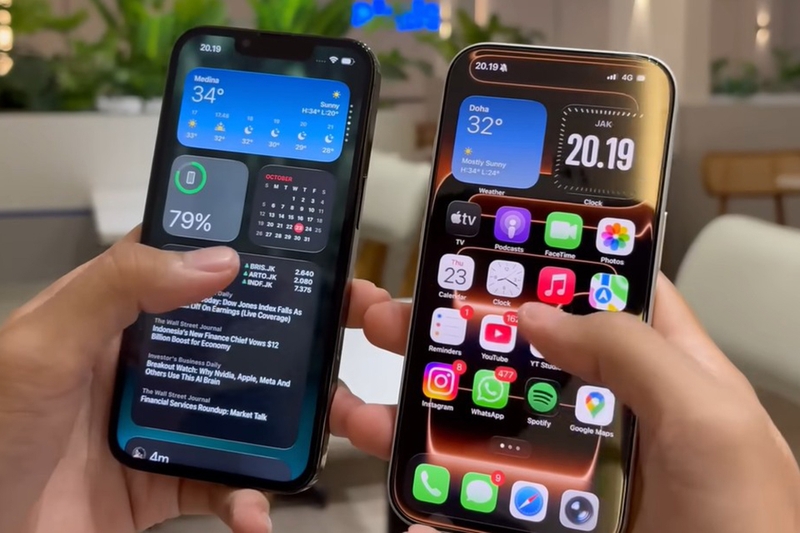 So sánh iPhone 17 Pro và iPhone 13 Pro 22
