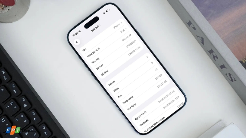 so sánh iPhone Air và iPhone 16 Plus hình 8
