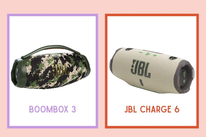 So sánh JBL Charge 6 và Boombox 3 3
