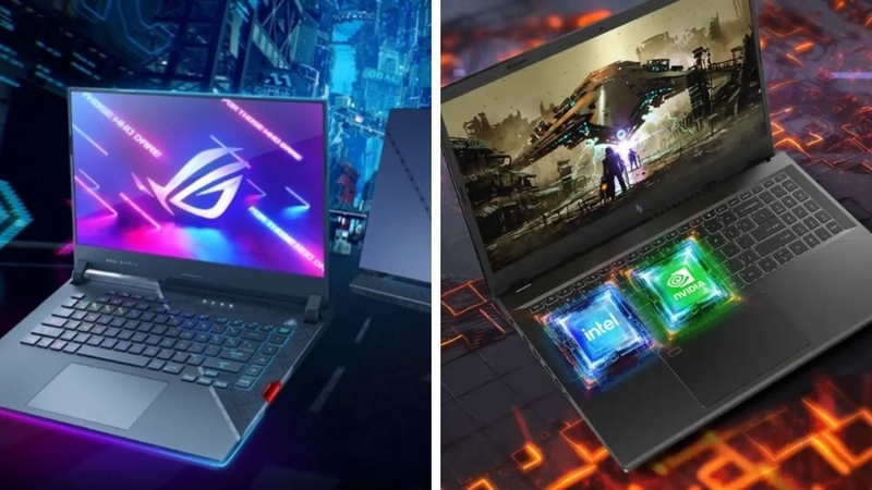 So sánh laptop ASUS và Acer Gaming 5