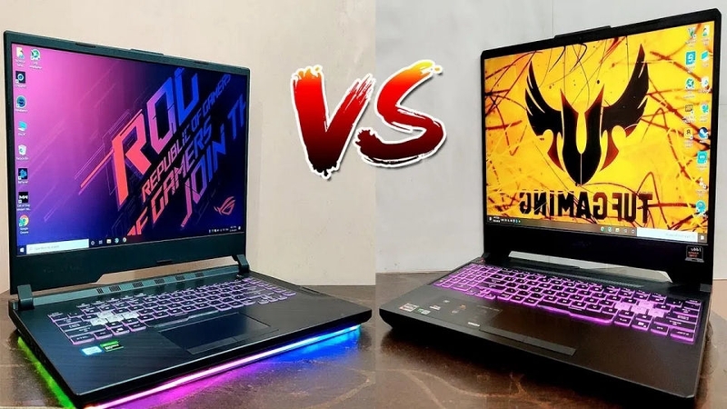 Màn hình hiển thị của Asus Tuf và Asus Rog đều cho chất lượng hình ảnh tốt