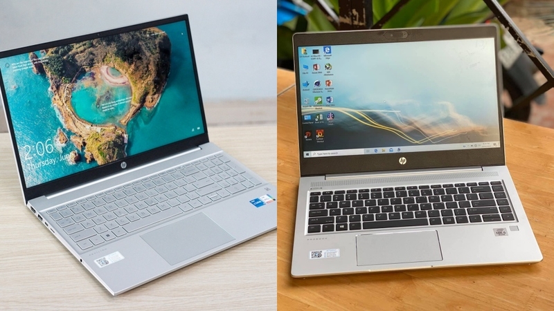 HP Pavilion và HP Probook đều được trang bị những dòng chip ổn định