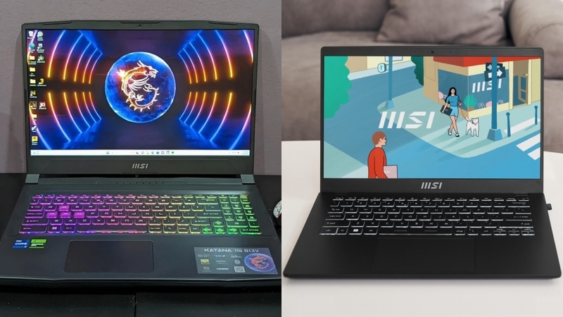 Katana có độ phân giải từ Full HD - QHD, Modern là từ Full HD - 2K