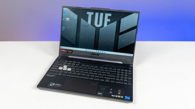 Asus Tuf Gaming A15 sử dụng RAM 8GB - 4800MHz xử lý các tác vụ nhanh chóng