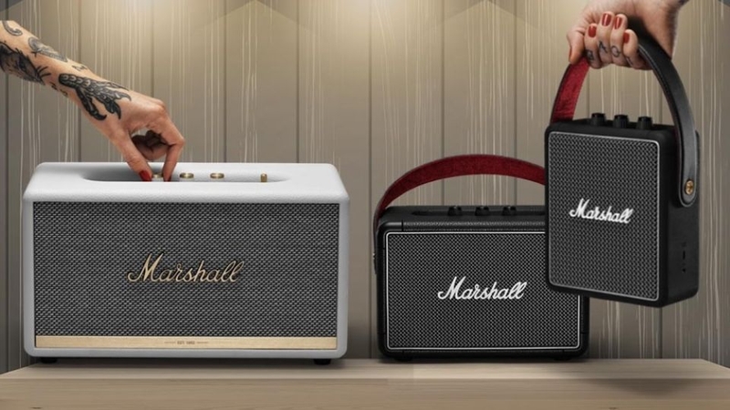 So sánh loa Marshall với Harman Kardon 1