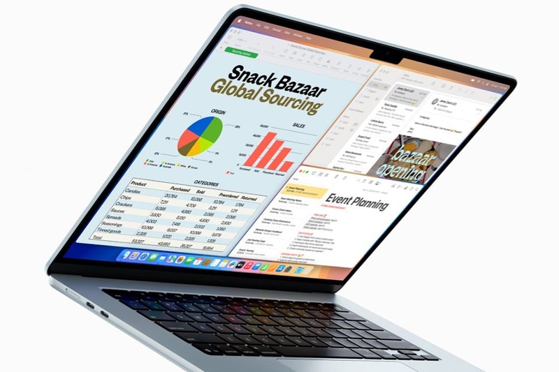 so sánh MacBook Air M1 và M4 (ảnh 4)