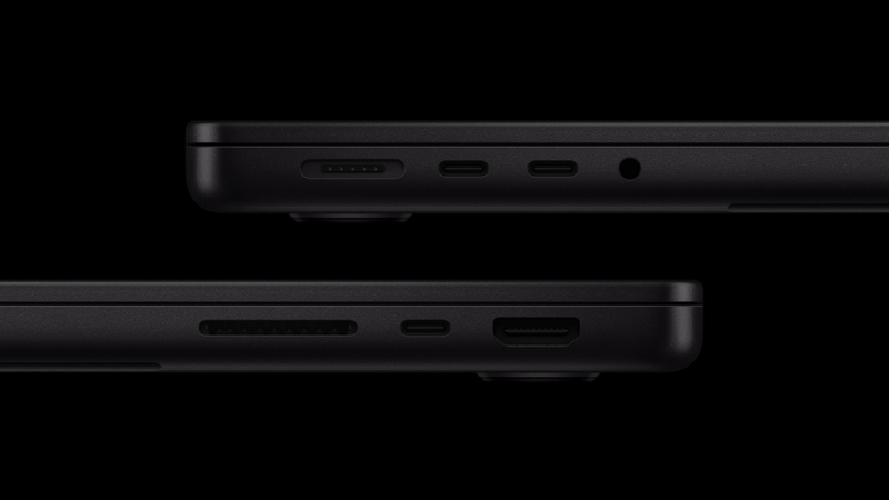 Cổng kết nối trên MacBook Pro M5