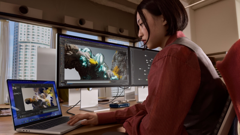 Khả năng xuất màn hình của MacBook Pro M5
