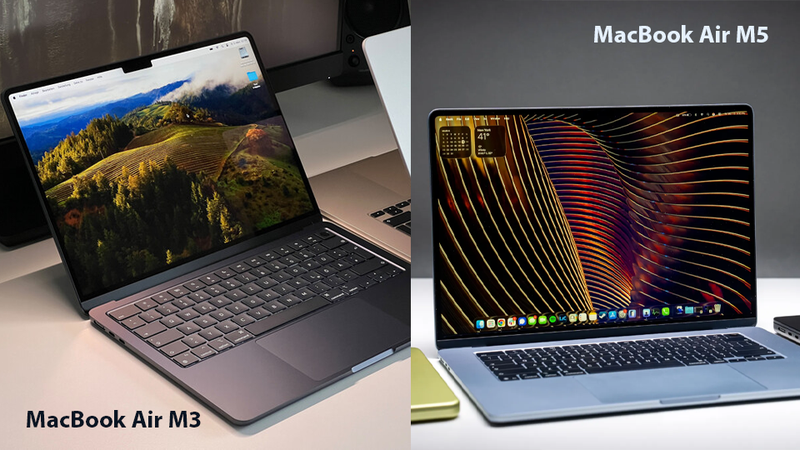 MacBook Air M5 ra mắt sau MacBook Air M3