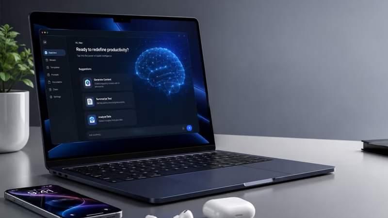 Là dòng laptop mới, MacBook Air M5 được trang bị nhiều tính năng AI