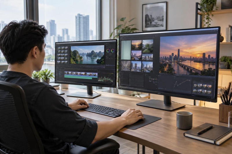 Tổng quan về màn hình 27 inch và màn hình 32 inch