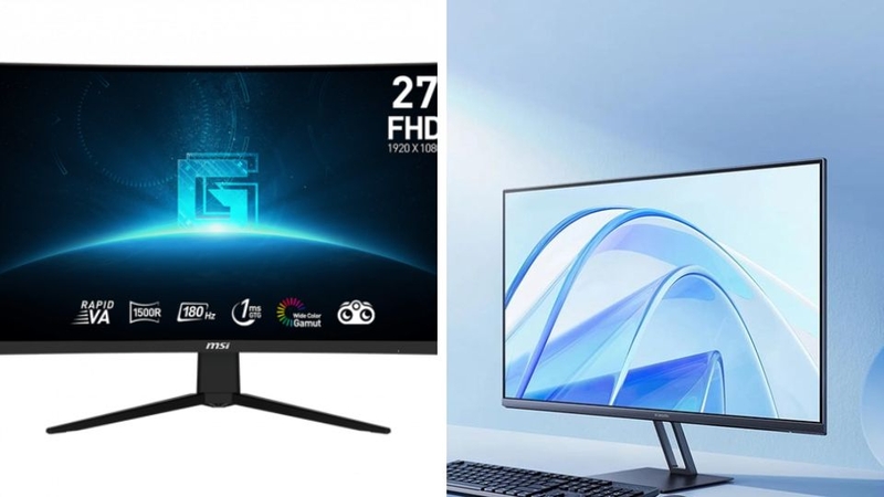So sánh màn hình MSI và Xiaomi 5