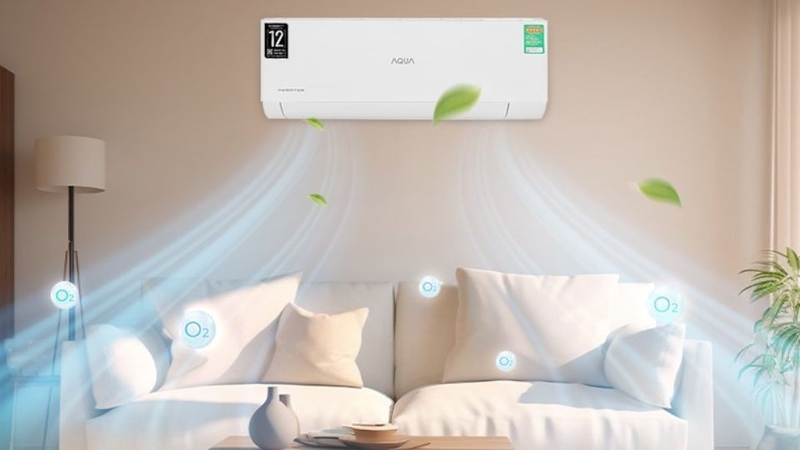 so sánh máy lạnh Samsung và AQUA 6