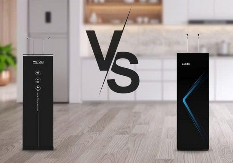 So sánh máy lọc nước Mutosi và Karofi ảnh 5