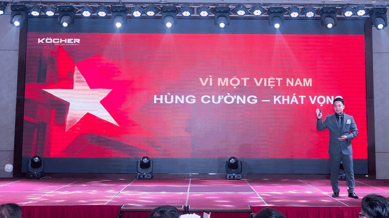 Kocher là một thương hiệu Việt Nam