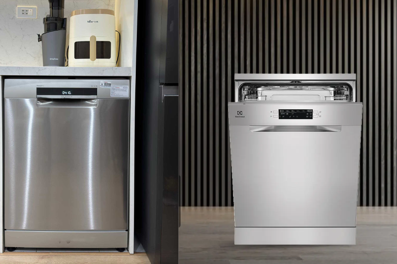 So s&aacute;nh m&aacute;y rửa ch&eacute;n Bosch v&agrave; Electrolux (2)