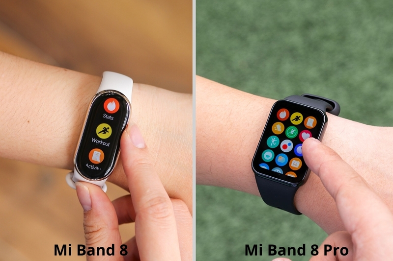 so sánh mi band 8 và mi band 8 pro hình 2